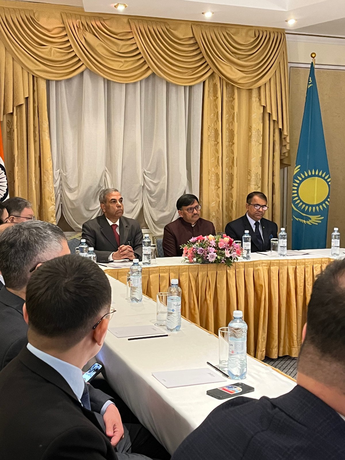 Ambassador Dr. T. V. Nagendra Prasad interacted with Rectors, Vice-Rectors of Kazakh Universities and Senior Officials from Kazakh Government on India's flagship program of ITEC for capacity building efforts in defence and civilian fields on 04.03.2025.