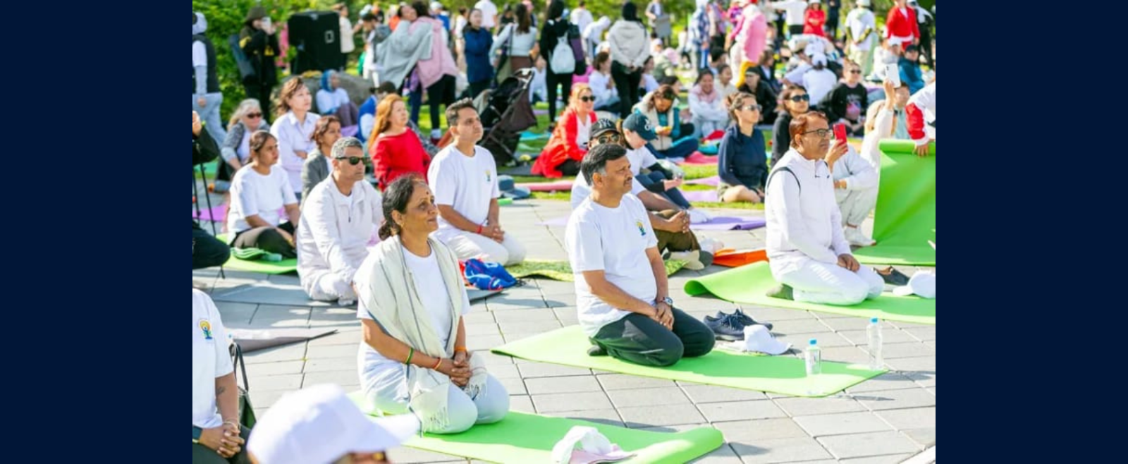 Celebration of 11th International Day of Yoga in Astana on 21st June 2025