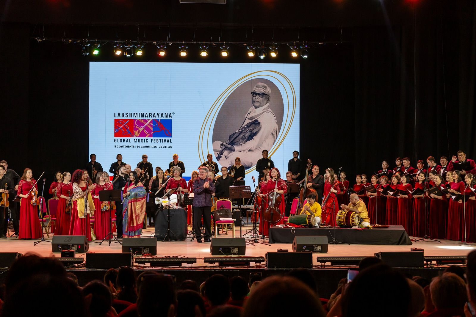 Lakshminarayana Global Music Festival 2026 (Kazakhstan Edition) took place in Aktobe on June 16, 2026, at the Aktobe Regional Philharmonic named after Gaziza Zhubanova.