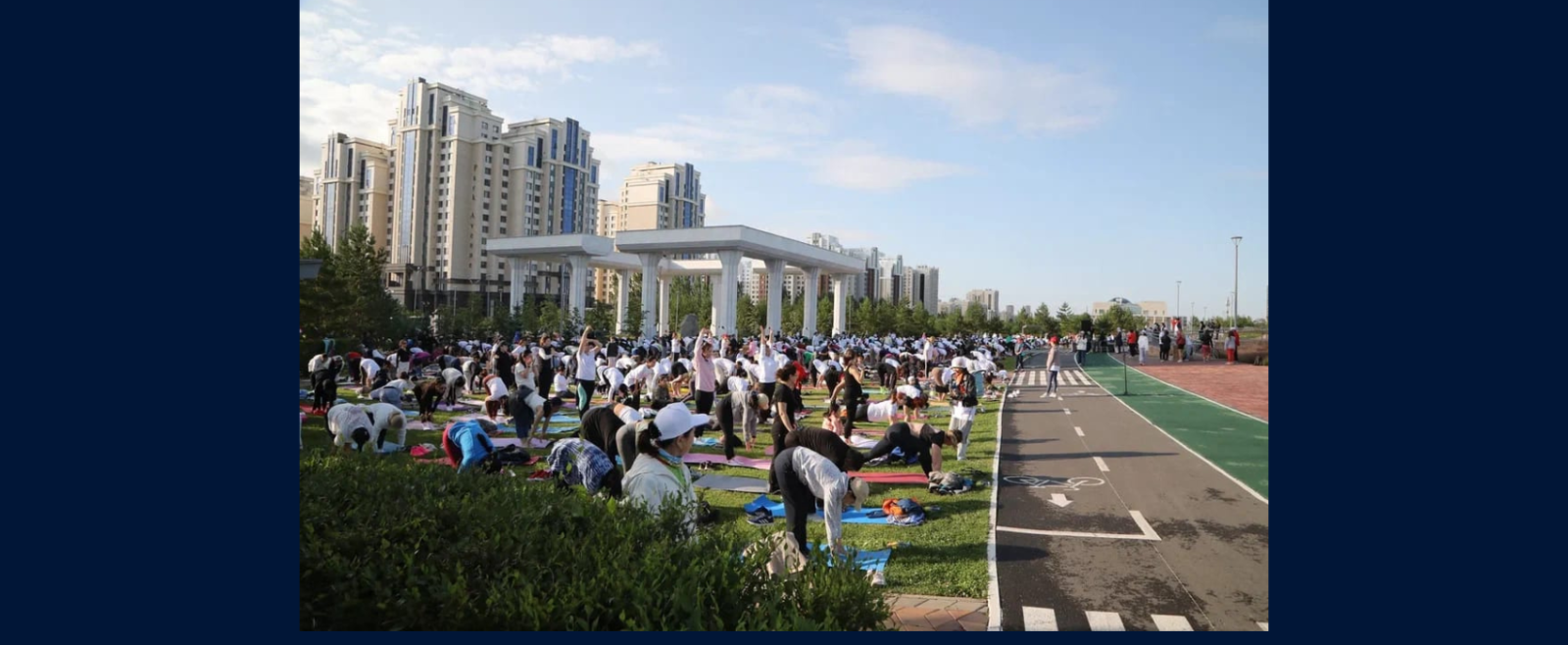 Celebration of 11th International Day of Yoga in Astana on 21st June 2025