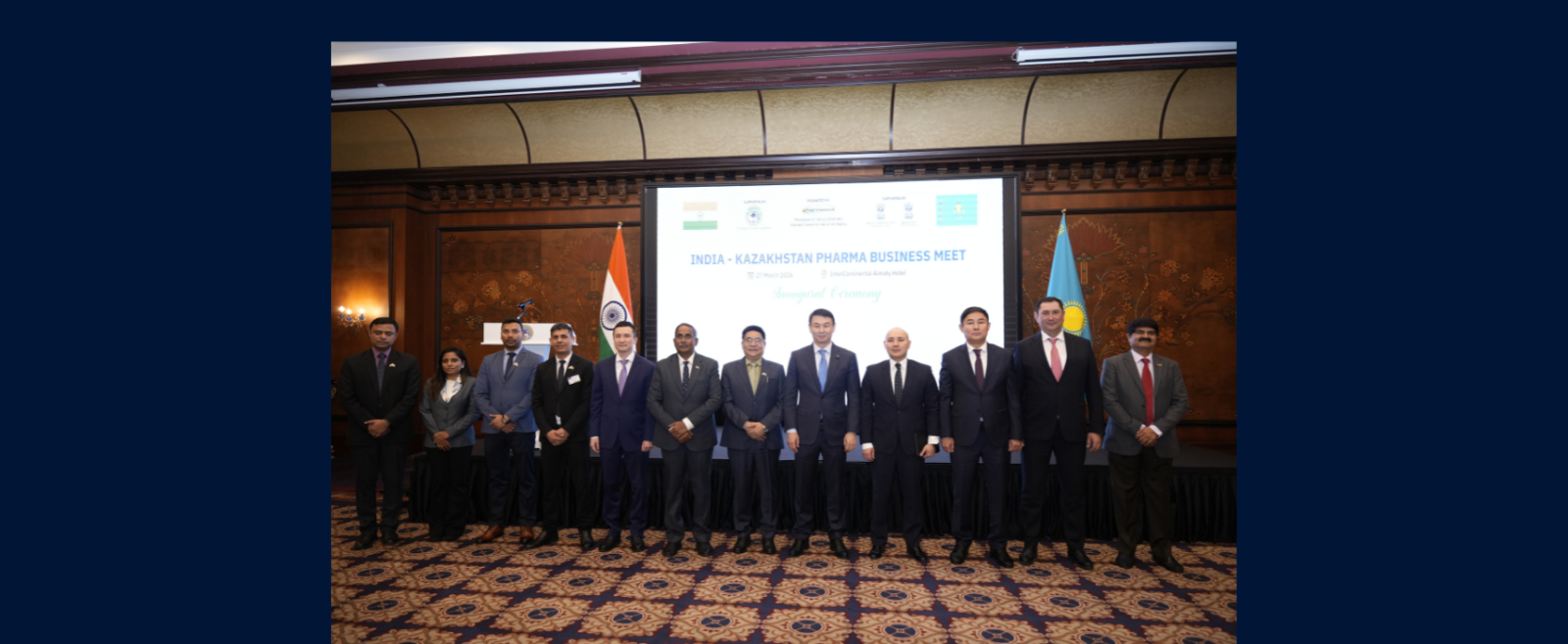 India Kazakhstan Pharma Business Meet, 27th March 2026, Almaty.
