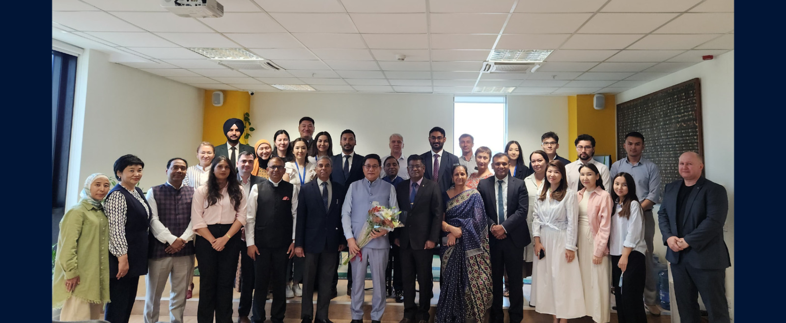 H.E. Shri Y. K. Sailas Thangal has assumed charge as Ambassador of India to the Republic of Kazakhstan on 16.07.2025