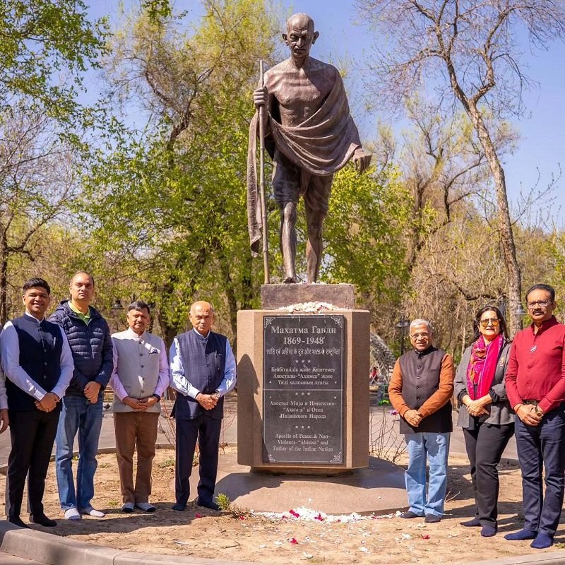 Indian Parliamentary Delegation, led by Hon’ble Deputy Chairman of Rajya Sabha Shri Harivansh Narayan Singh, visits Almaty on 10-12 April 2025 to strengthen bilateral ties between India and Kazakhstan