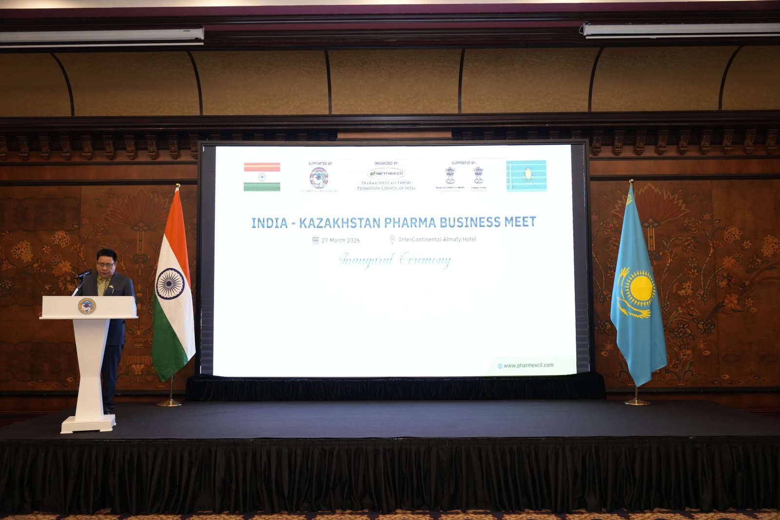 India Kazakhstan Pharma Business Meet, 27th March 2026, Almaty