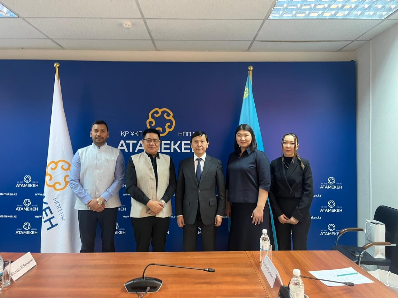 Meeting of Ambassador Y.K. Sailas Thangal with the Head of Chamber of International Commerce of Kazakhstan Mr. Murat Karimsakov in Astana on March 19, 2026