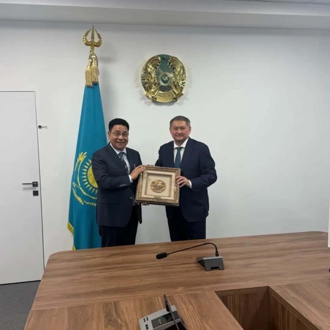 Meeting of Ambassador Y.K. Sailas Thangal with the Minister of Science & Higher Education Mr. Sayasat Nurbek in Astana on May 25, 2026