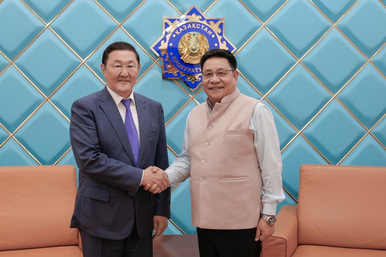 Meeting of Ambassador Y.K. Sailas Thangal with the Prosecutor General Mr. Berik Assylov in Astana on May 29, 2026
