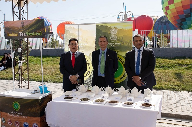 Indian Tea Festival as part of Nauryz Festival at Karavan Saray in Turkistan on 21 March 2026