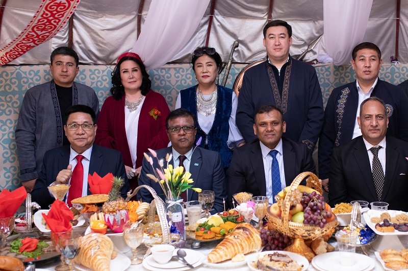 Indian Tea Festival as part of Nauryz Festival at Karavan Saray in Turkistan on 21 March 2026