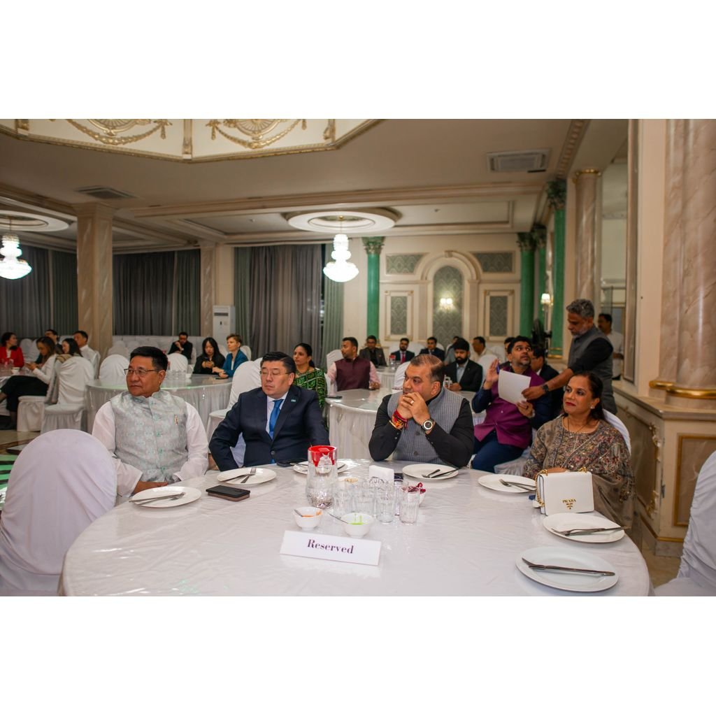 The Embassy of India in Kazakhstan  jointly organized a “Meet & Greet” event,  hosted by the Hon’ble Minister of Tourism, Government of Goa, Shri Rohan A Khaunte, as part of his visit to attend the Kazakhstan International Tourism Forum (KITF) in Almaty on 21 April 2026.