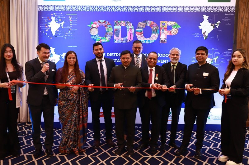One District One Product (ODOP) Event held in Almaty on 27th February 2025.