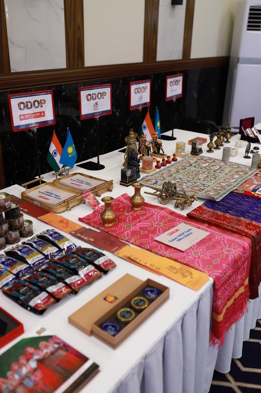 One District One Product (ODOP) Event held in Almaty on 27th February 2025.