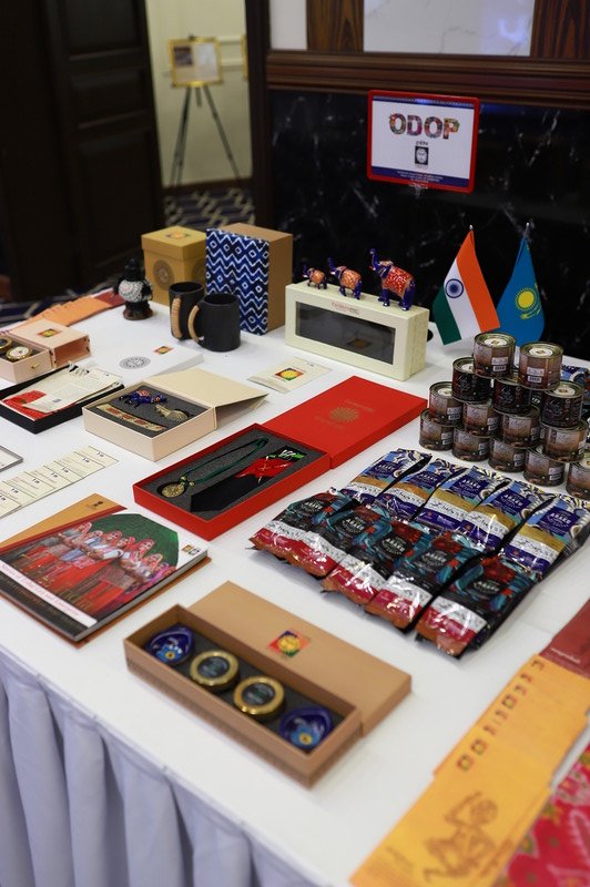 One District One Product (ODOP) Event held in Almaty on 27th February 2025.