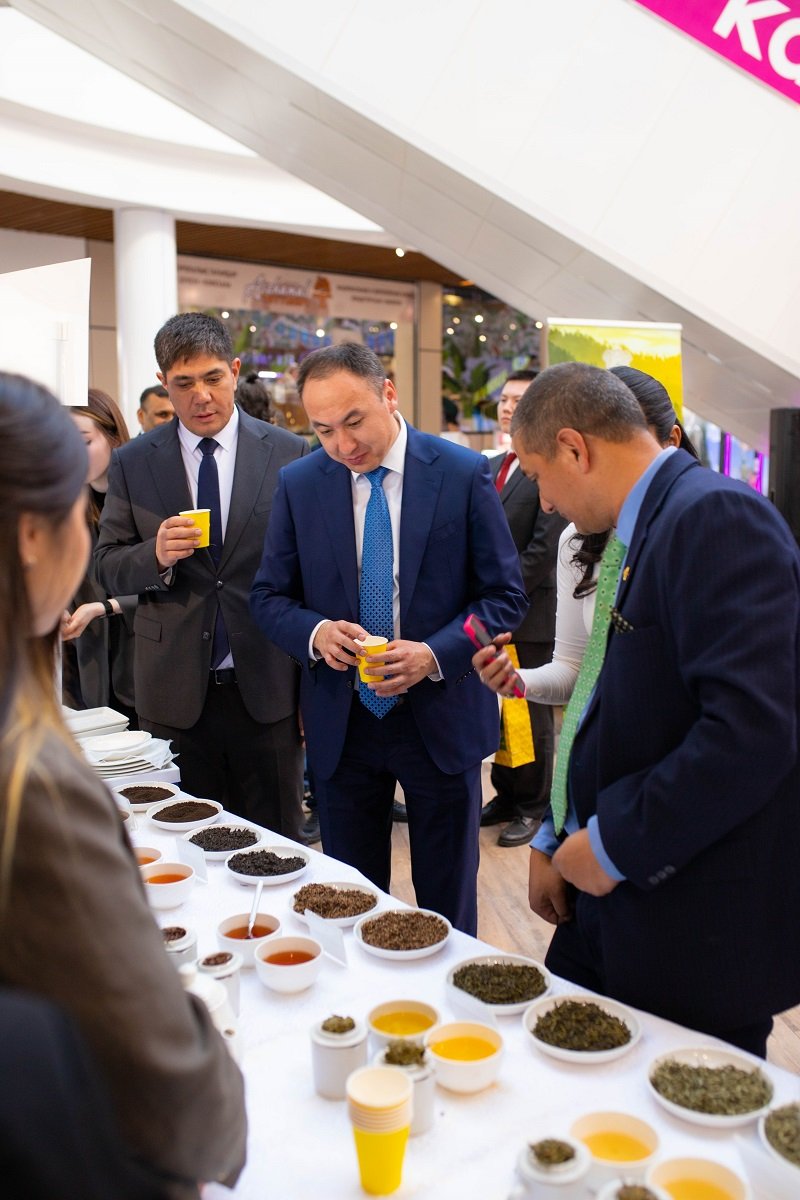 Indian Tea Festival at Khanshaiym Plaza in Turkistan on 21 March 2026