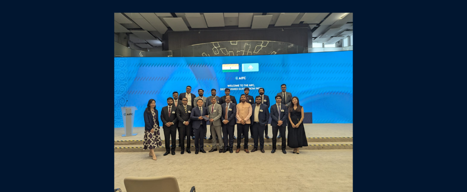 Visit of CII Delegation to Astana International Financial Centre, Kazakhstan.