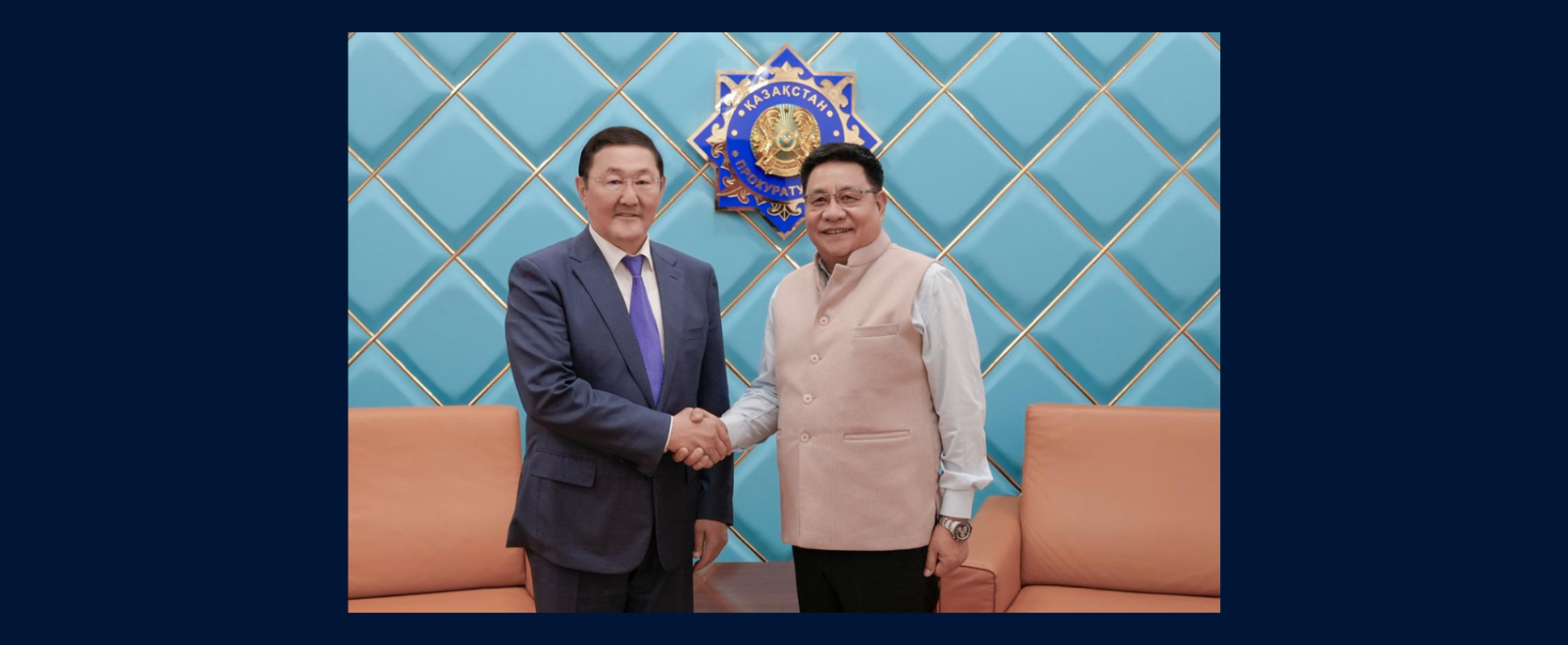 Meeting of Ambassador Y.K. Sailas Thangal with the Prosecutor General Mr. Berik Assylov in Astana on May 29, 2026