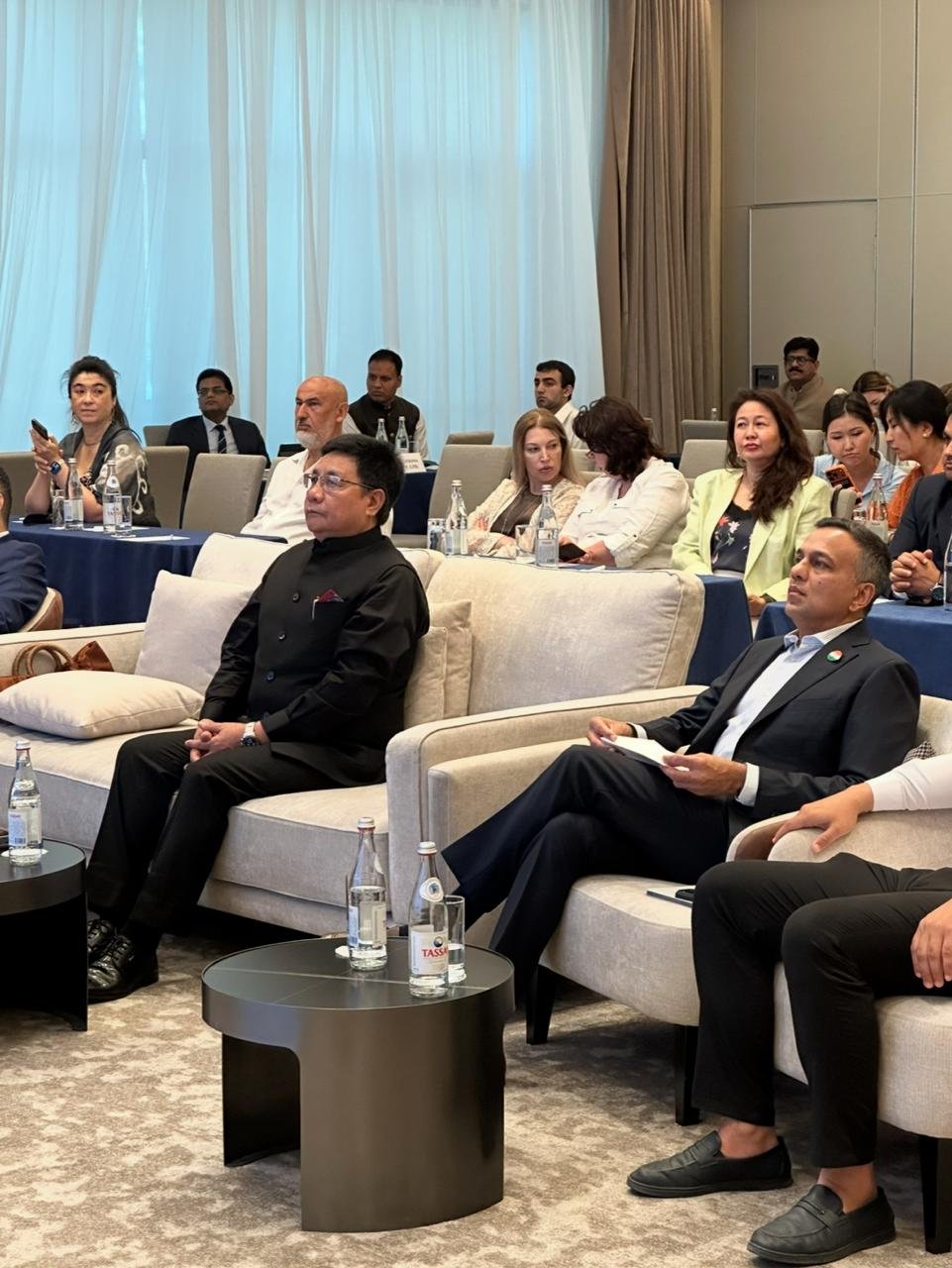 The Embassy of India in Kazakhstan in association with GJEPC successfully organised the India Kazakhstan Gem & Jewellery B2B Symposium in Almaty on 18 July 2026, bringing together leading stakeholders for enhanced business collaboration in the Gems & Jewellery sector.