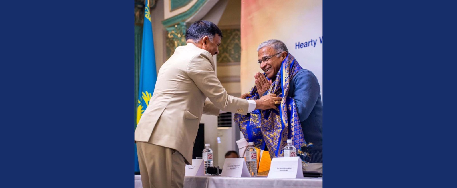 Indian Parliamentary Delegation, led by Hon’ble Deputy Chairman of Rajya Sabha Shri Harivansh Narayan Singh, visits Almaty on 10-12 April 2025 to strengthen bilateral ties between India and Kazakhstan