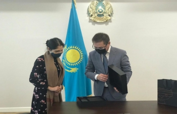 Ambassador Shubhdarshini Tripathi visits south Kazakhstan - Taraz, Shymkent, Turkestan