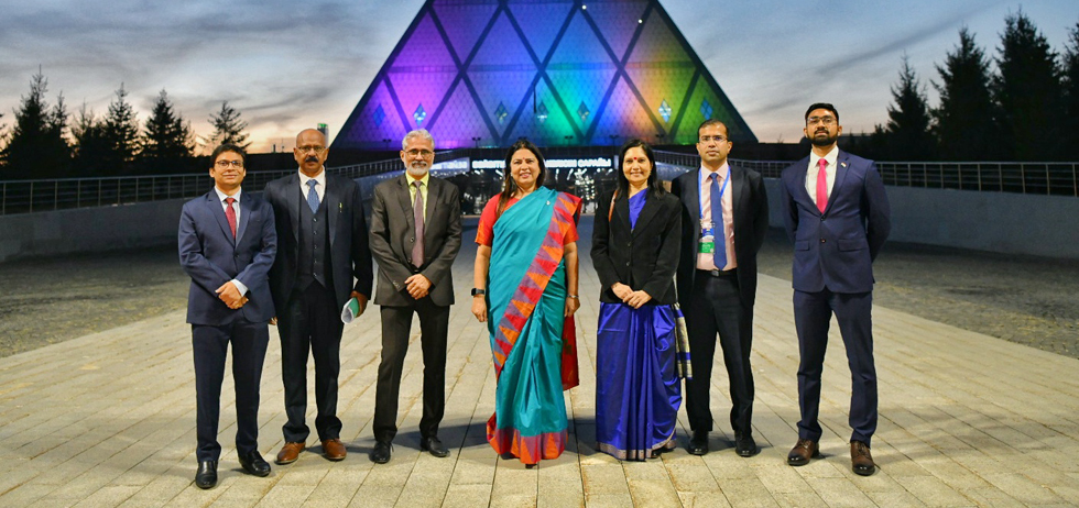 MoS Meenakashi Lekhi’s visit to Astana for the 6th CICA Summit| 12-13 October 2022