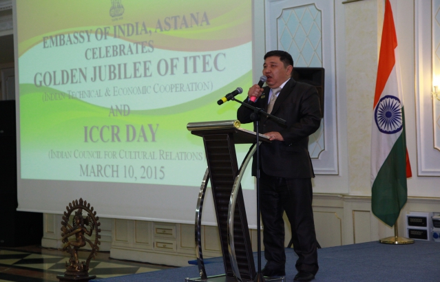 Professor Arman Assanbayev, ITEC scholar sharing his experience