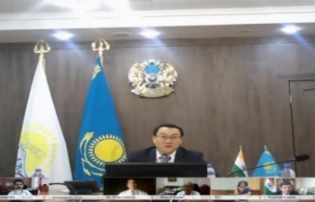 7th Session of India-Kazakhstan Joint Working Group on Trade & Economic Cooperation